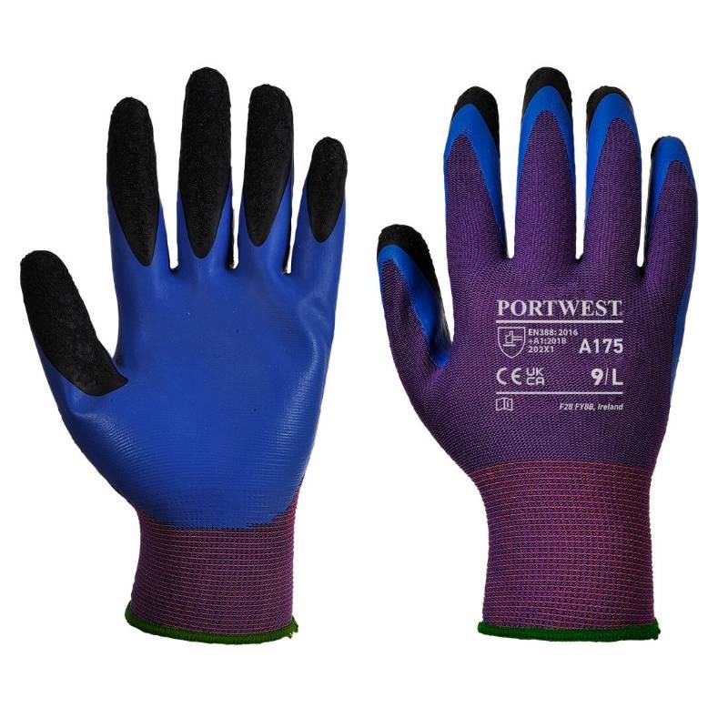 12 Paia - Guanti da Lavoro Duo-Flex - A175 Portwest
