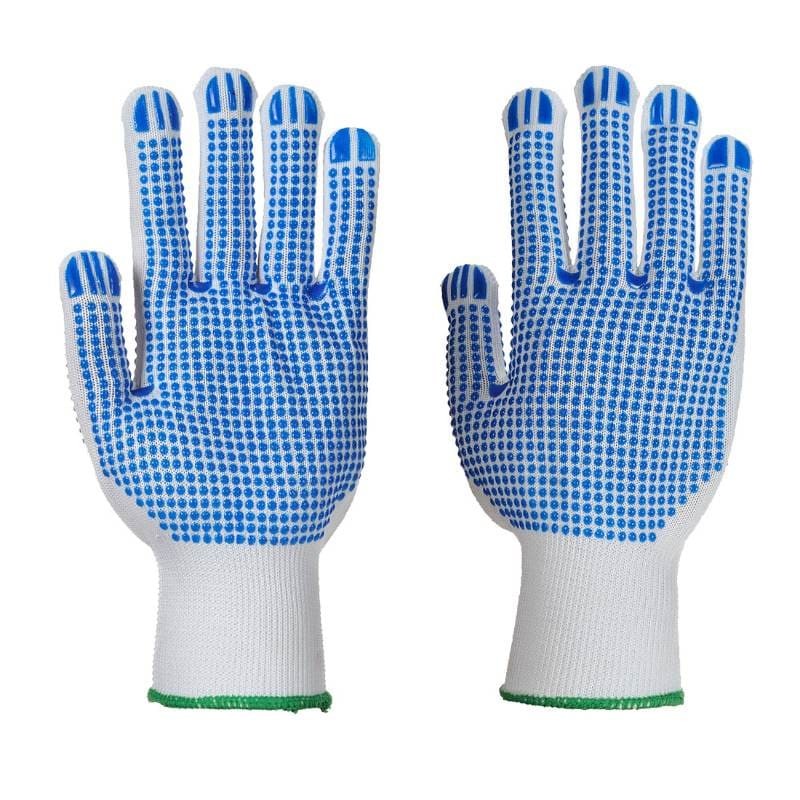 12 Paia - Guanti da Lavoro Polka Dot Plus - A113 Portwest