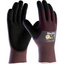 12 Paia - Guanti Da Lavoro ATG Maxidry In Nitrile 56-425