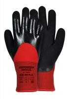 12 Paia - Guanti Da Lavoro Cofra Buckler in Nitrile G005-D100