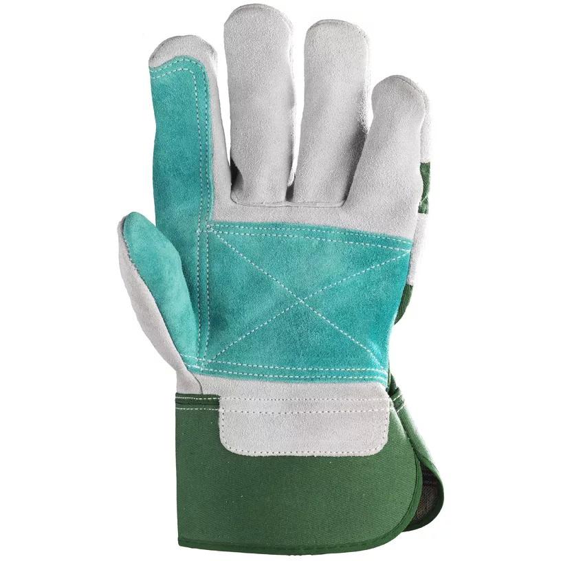 60 Pezzi - Guanti Da Lavoro Coverguard In Pelle Eurostrong MO154 Rischi Meccanici