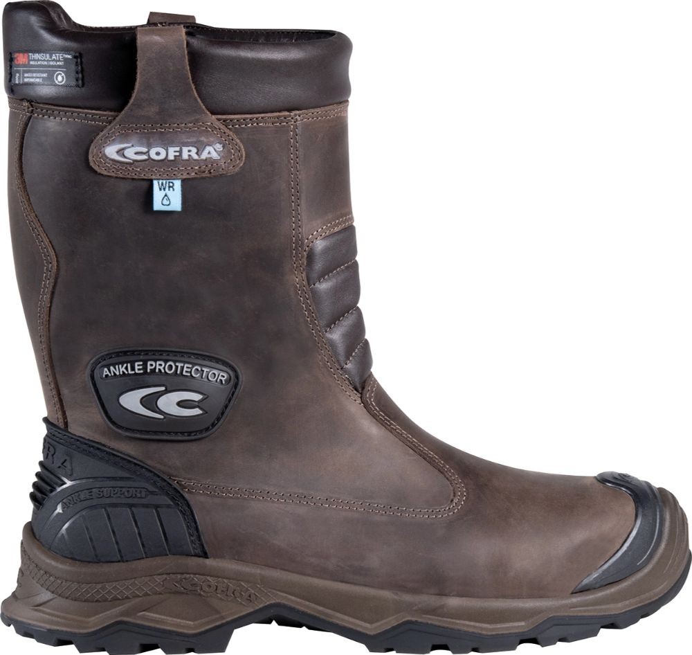 Fuori tutto - Stivali Antinfortunistici Cofra Woerden S7S HI CI SC SR HRO FO LG AN 37100-N01 Metalfree Comode Numero 41