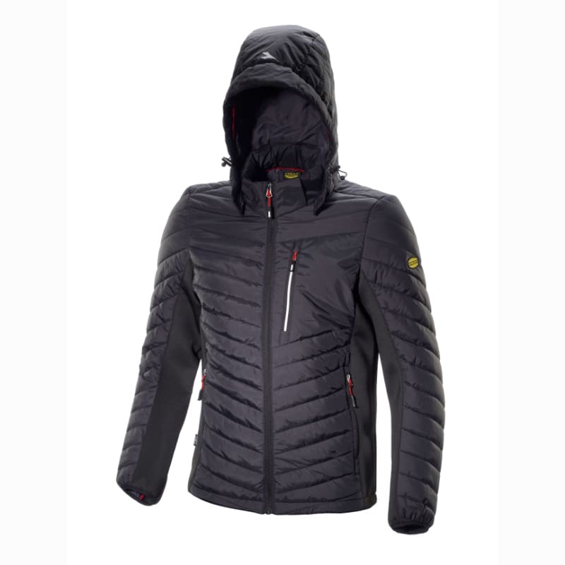 Fuori tutto - Giacca da lavoro Full Zip Stretch Diadora Oslo 702.177267 Taglia L Colore Nero