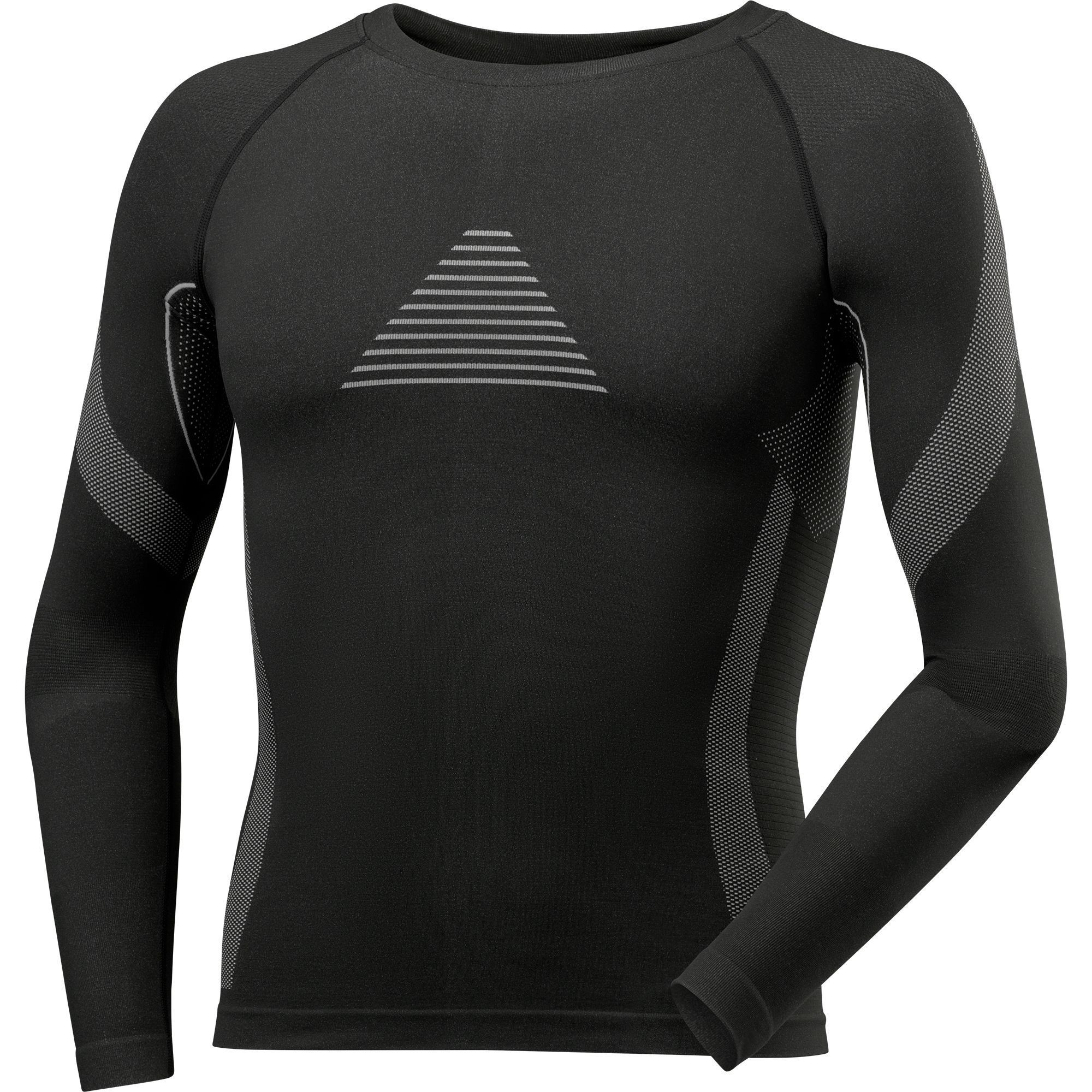 T-Shirt Intima in Tessuto Tecnico Manica Lunga 472072 Neri