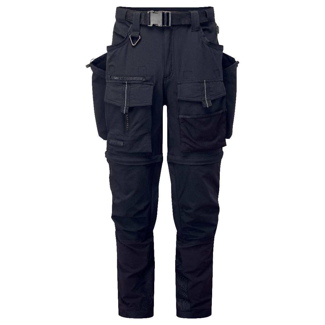Fuori tutto - Pantaloni da Lavoro Alta Visibilità Multitasche Stretch 3 in 1 Portwest BX321 Taglia 40