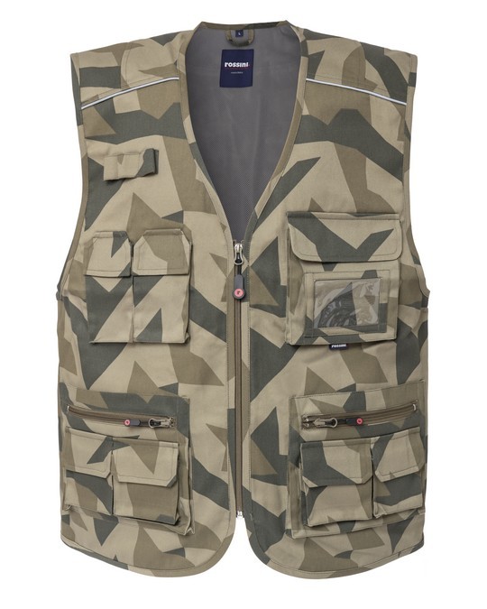 Fuori tutto-Gilet da Lavoro Multitasche Rossini Florida HH298 taglia L Nero