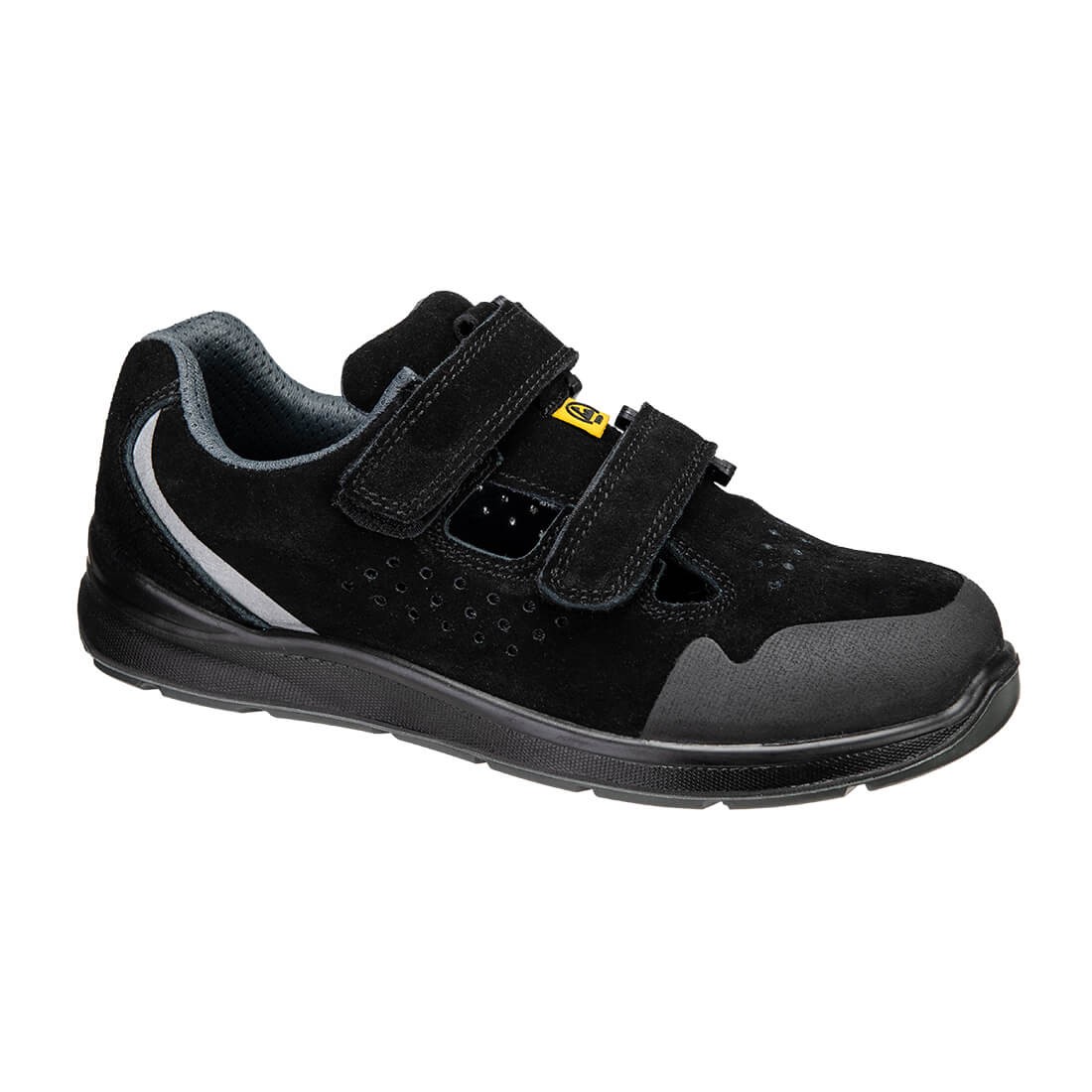 Fuori tutto - Sandali Antinfortunistici Portwest S1P ESD SR FO FE08 Numero 38 Colore Nero