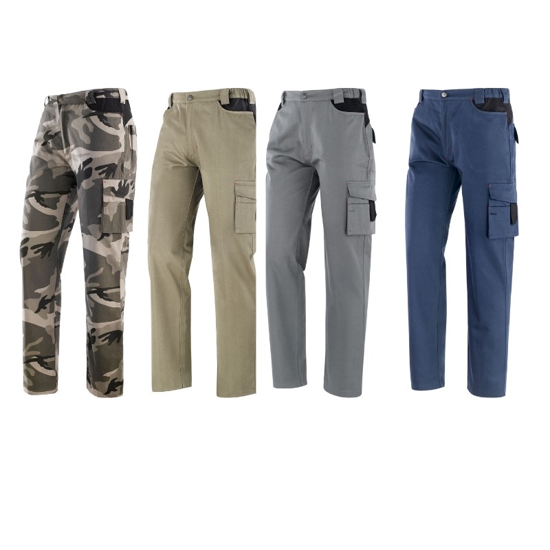 Pantalone in Tessuto 100% Cotone 436194 Neri