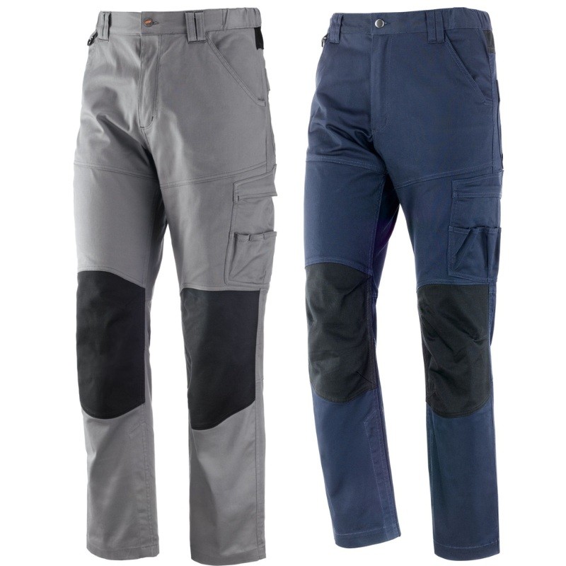 Pantalone da Lavoro Stretch 437420 Neri