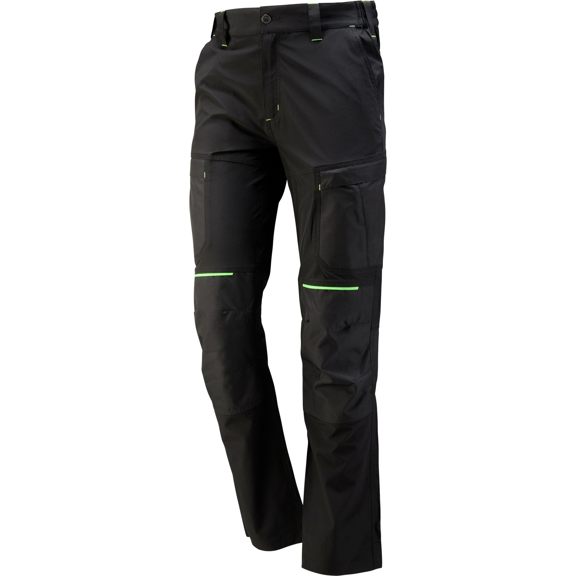 Pantalone Multitasche Ultraleggero Stretch 437465 Neri