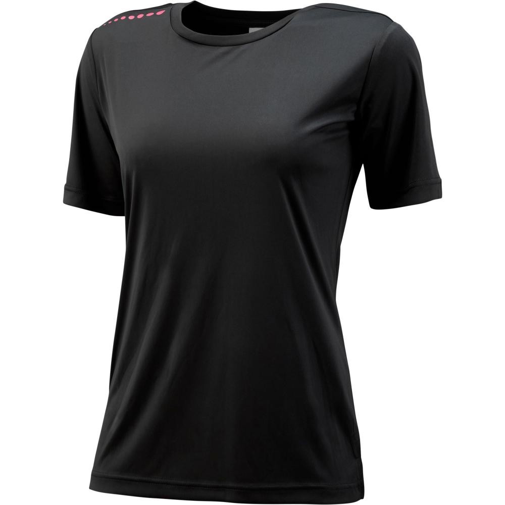 T-Shirt da Lavoro da Donna a Tessuto Tecnico Stone Neri 471133