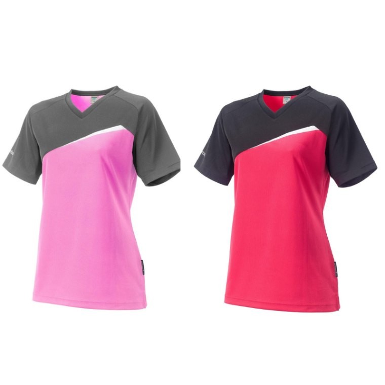 T-Shirt da Lavoro da Donna a Tessuto Tecnico Identity Lady Neri 471130