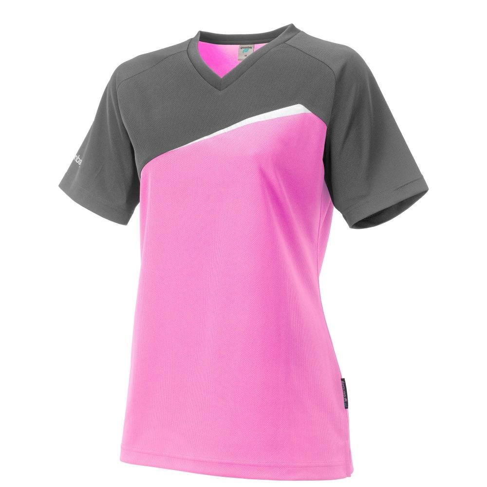 T-Shirt da Lavoro da Donna a Tessuto Tecnico Identity Lady Neri 471130