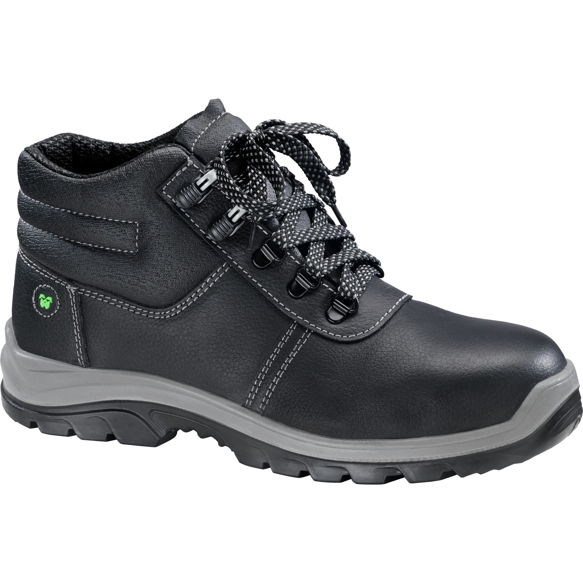 Scarpe Antinfortunistiche Alte in Crosta Bovina S1P SRC 515600 Neri