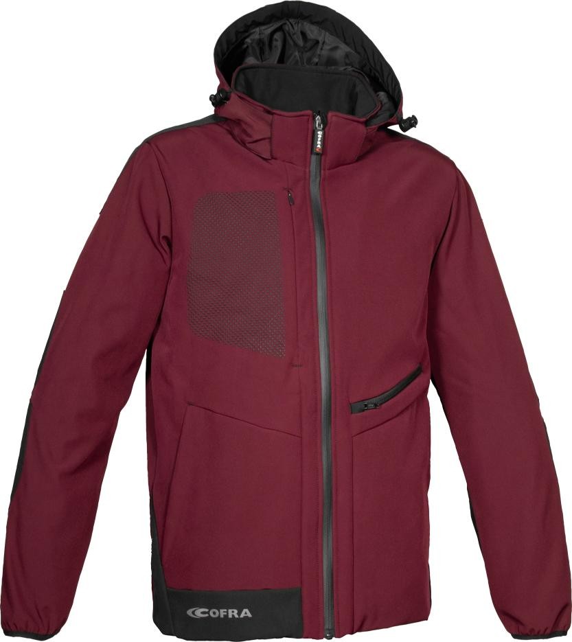 Giacca da Lavoro Cofra Multitasche Stretch Idropellente Softshell Elkton V732