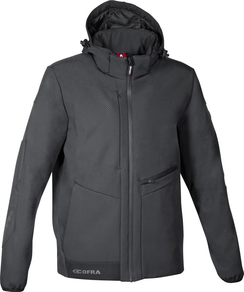 Giacca da Lavoro Cofra Multitasche Stretch Idropellente Softshell Elkton V732