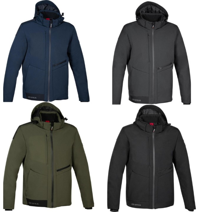 Giacca da Lavoro Cofra Multitasche Imbottita Idropellente Softshell Owerton V742