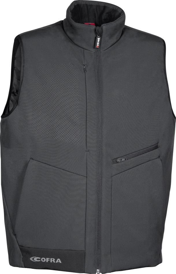 Gilet da Lavoro Imbottito Idropellente Softshell Wycross Cofra V743