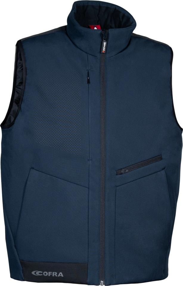Gilet da Lavoro Imbottito Idropellente Softshell Wycross Cofra V743