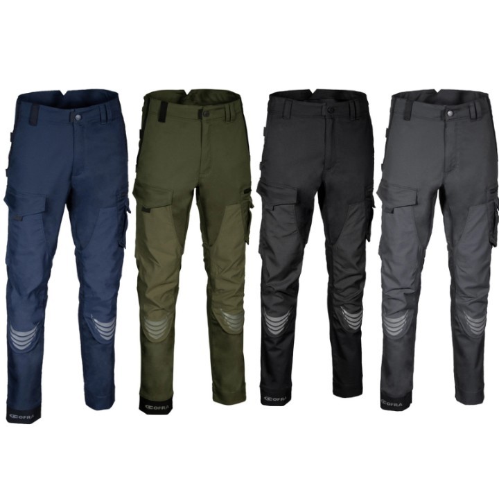 Pantaloni da Lavoro Cofra Multitasche Stretch Wyola V733