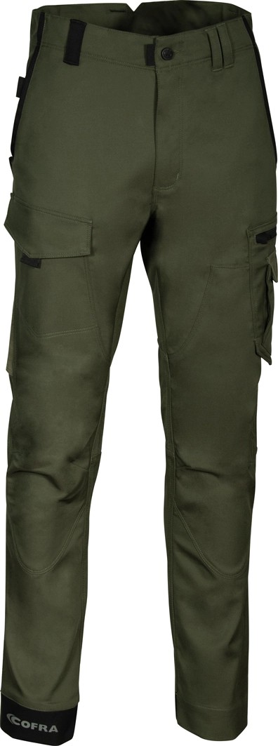 Pantaloni da Lavoro Cofra Multitasche Stretch Samish V745