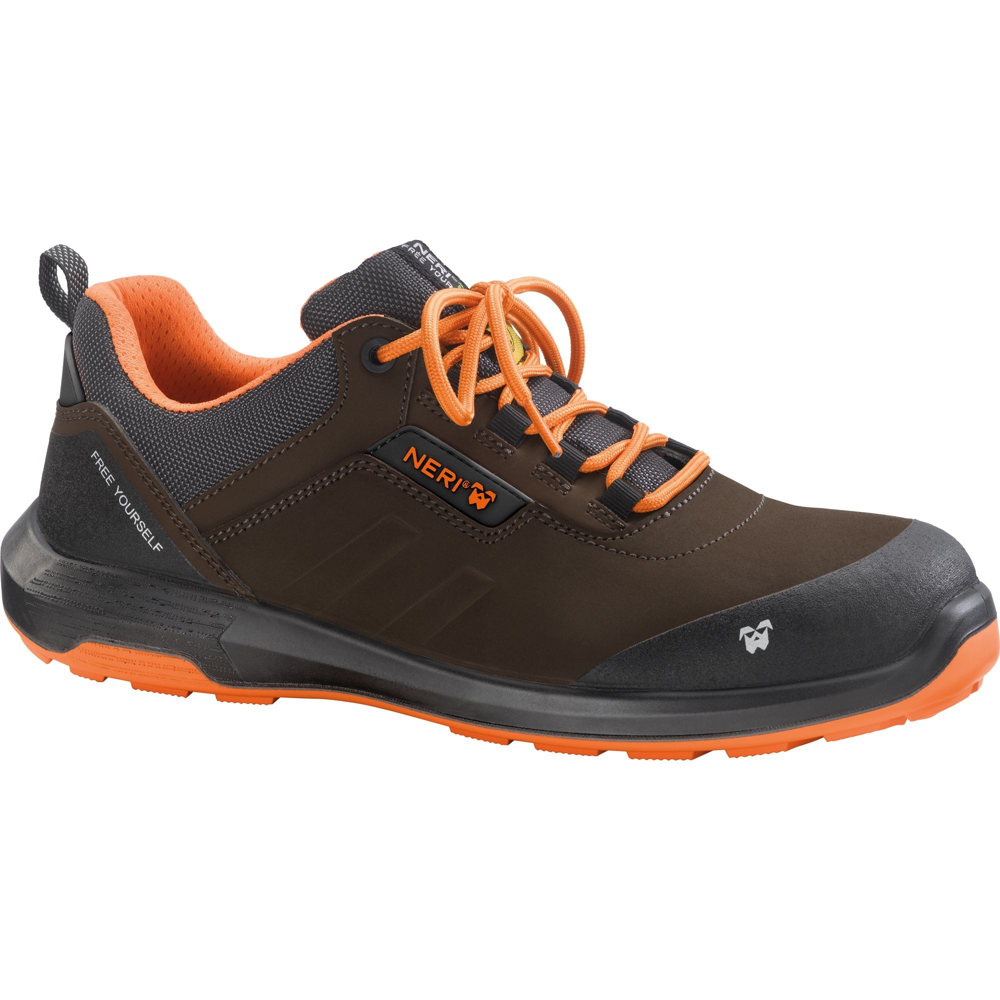 Scarpe Antinfortunistiche Protettive Basse in Pelle Nabuk S3 SRC ESD 510501 Neri
