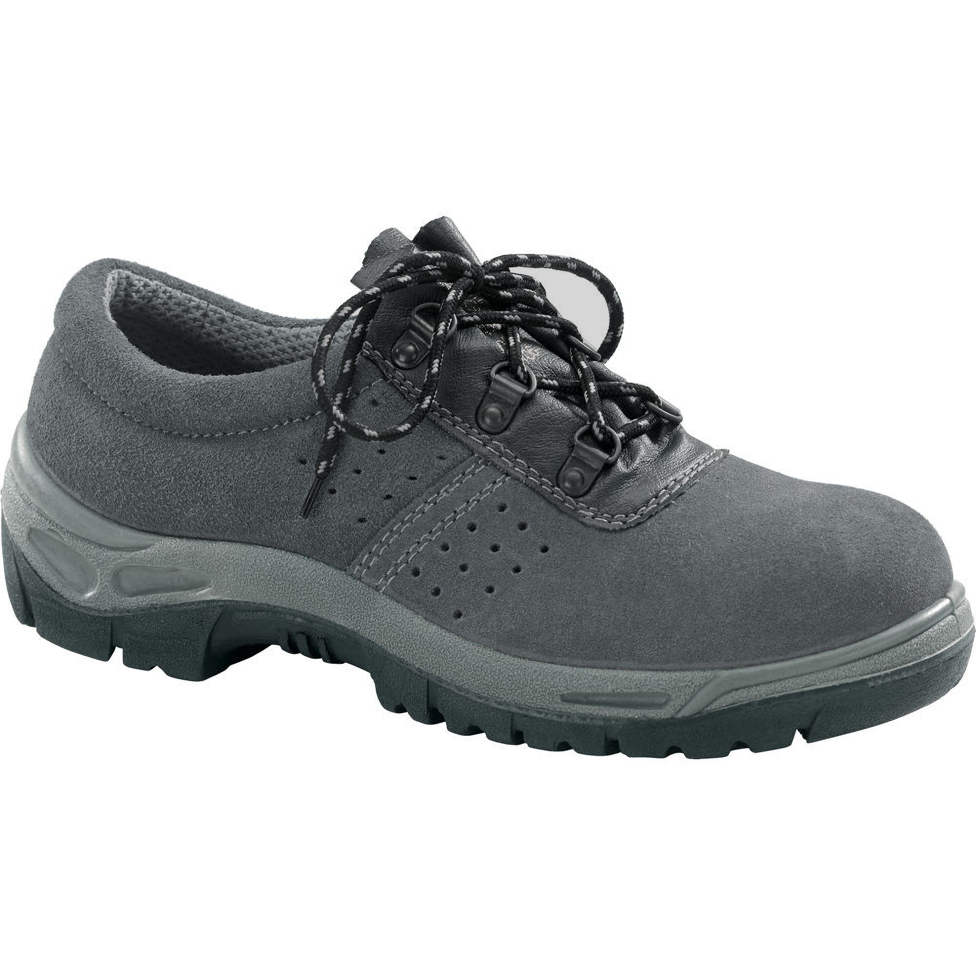 Scarpe Antinfortunistiche Protettive Basse in Crosta di Pelle Scamosciata S1P SRC 510508 Neri