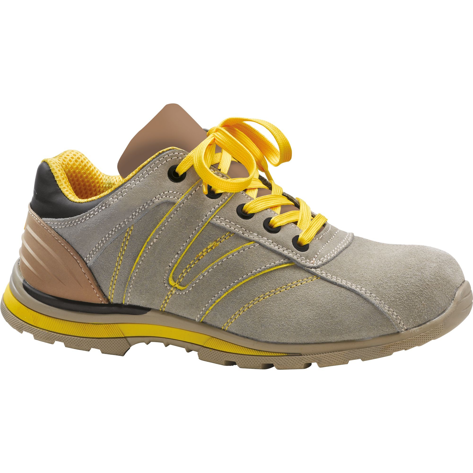Scarpe Antinfortunistiche Protettive Basse in Crosta Scamosciata S1P HRO SRC 510727 Neri