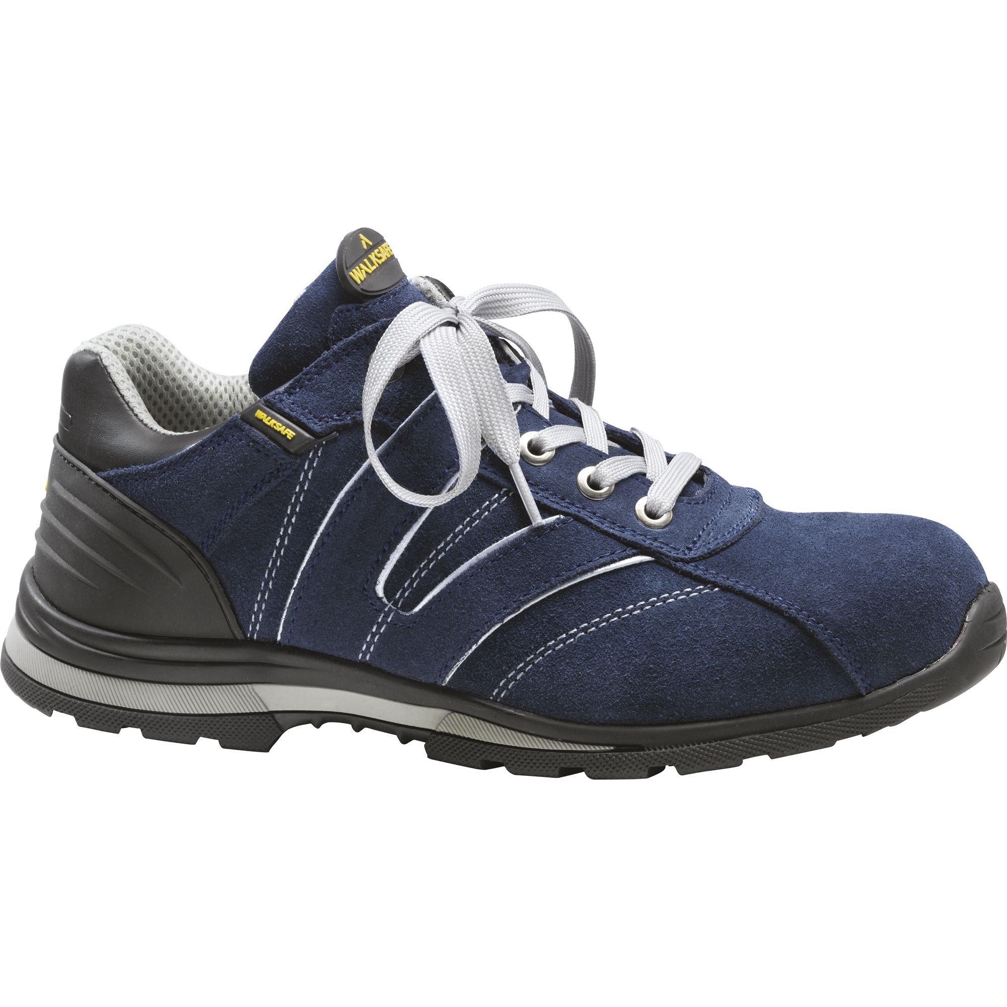 Scarpe Antinfortunistiche Basse Sportive in Crosta Bovina Scamosciata S1P HRO SRC 510732 Neri