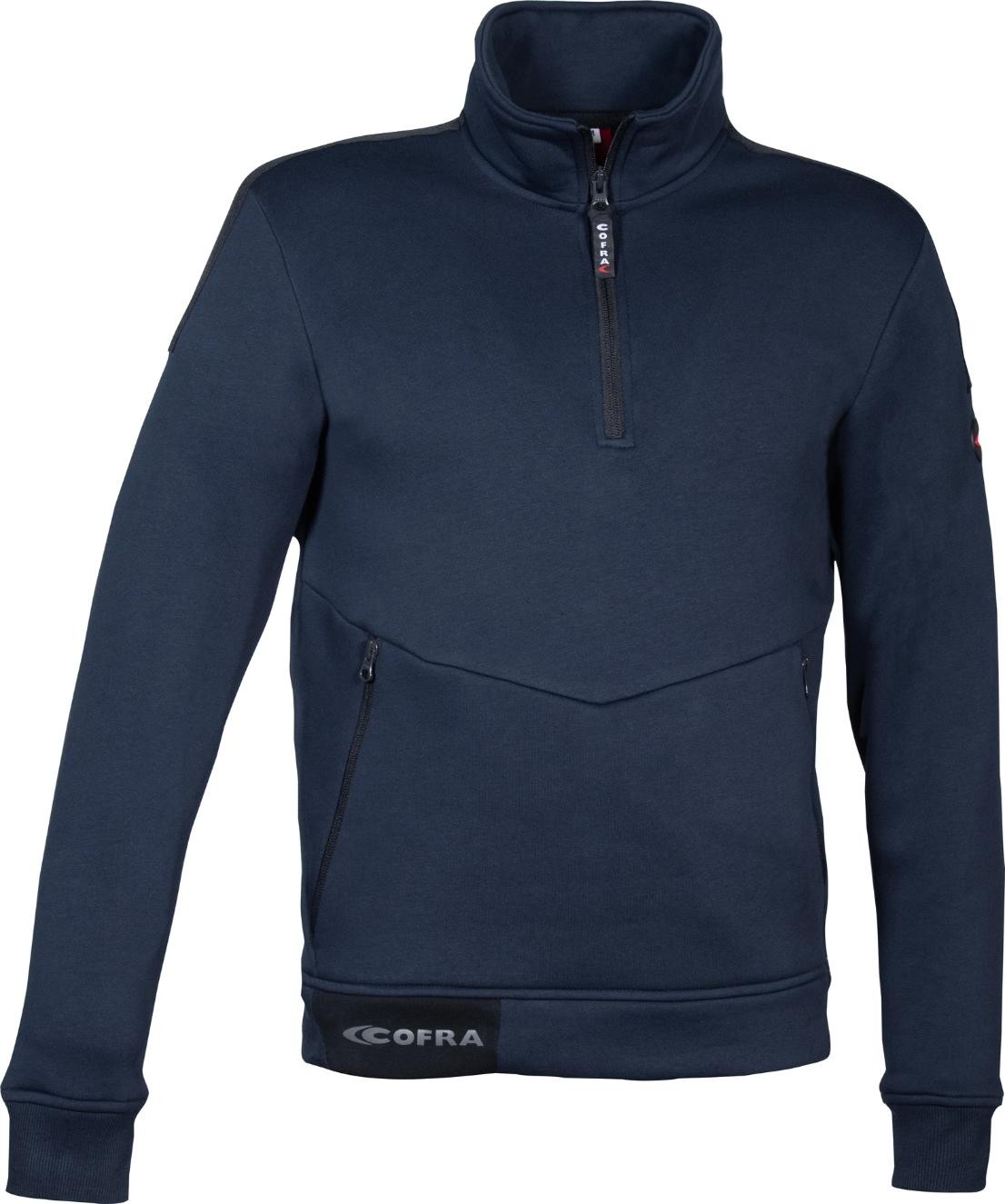 Felpa da Lavoro Cofra Bucoda V735