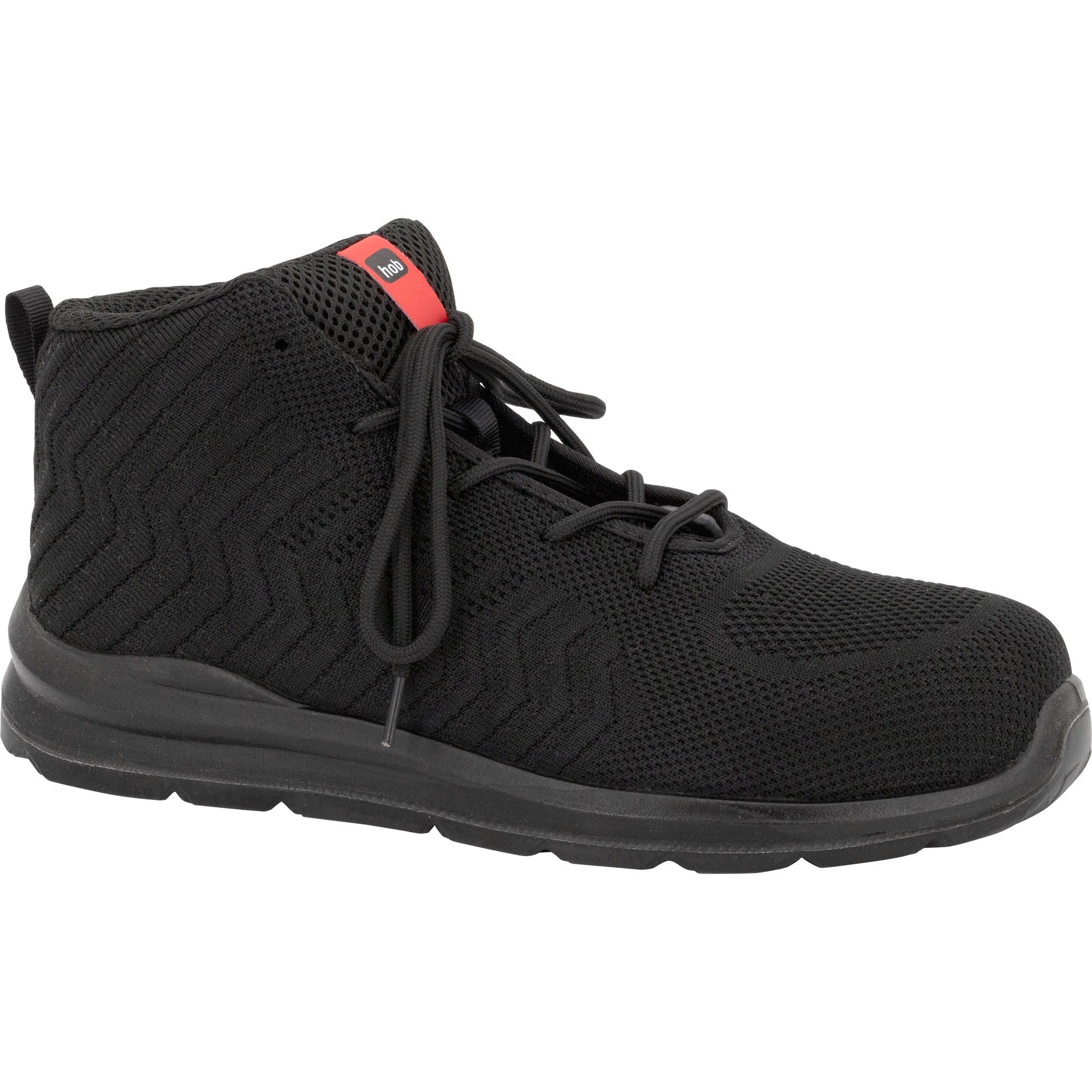Scarpe Antinfortunistiche Alte in Tessuto Tecnico Microfibra 510773 Neri