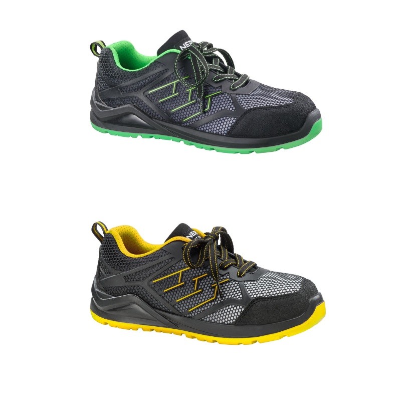 Scarpe Antinfortunistiche Basse in Microfibra 510776 Neri