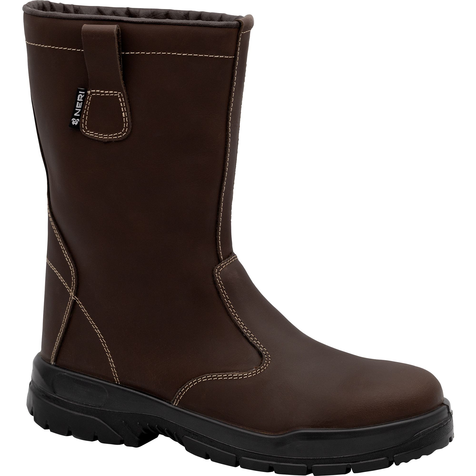 Stivali Antinfortunistici Protettivi in Pelle Fiore S3S FO SR 515504 Neri