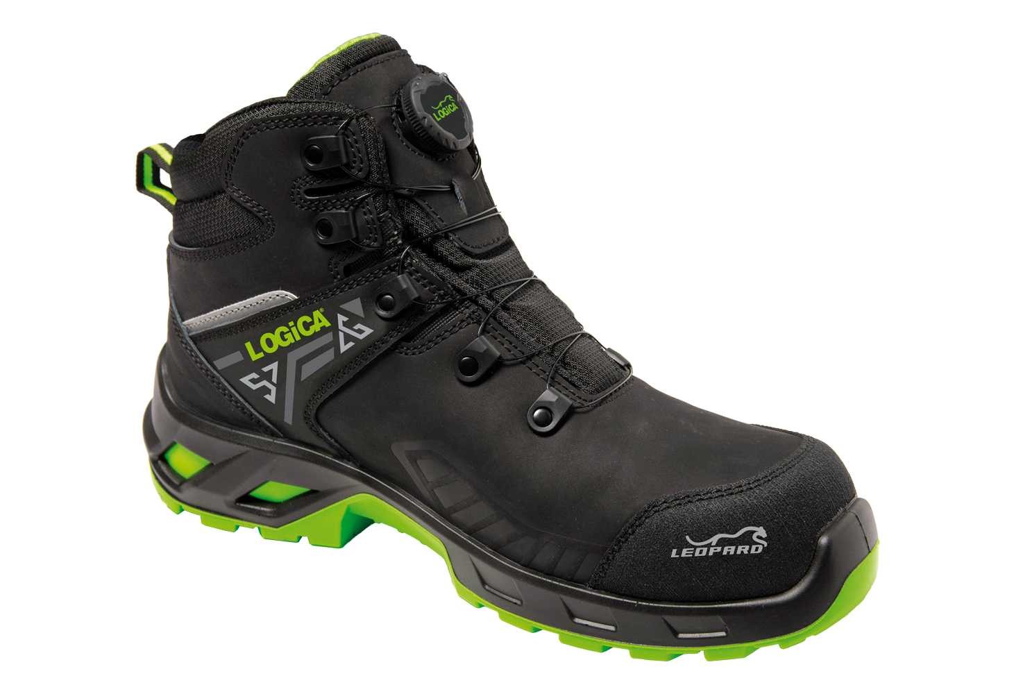 Scarpe Antinfortunistiche LG200 Logica Alte con Chiusura a Boa Metal Free S7S CI FO LG SR