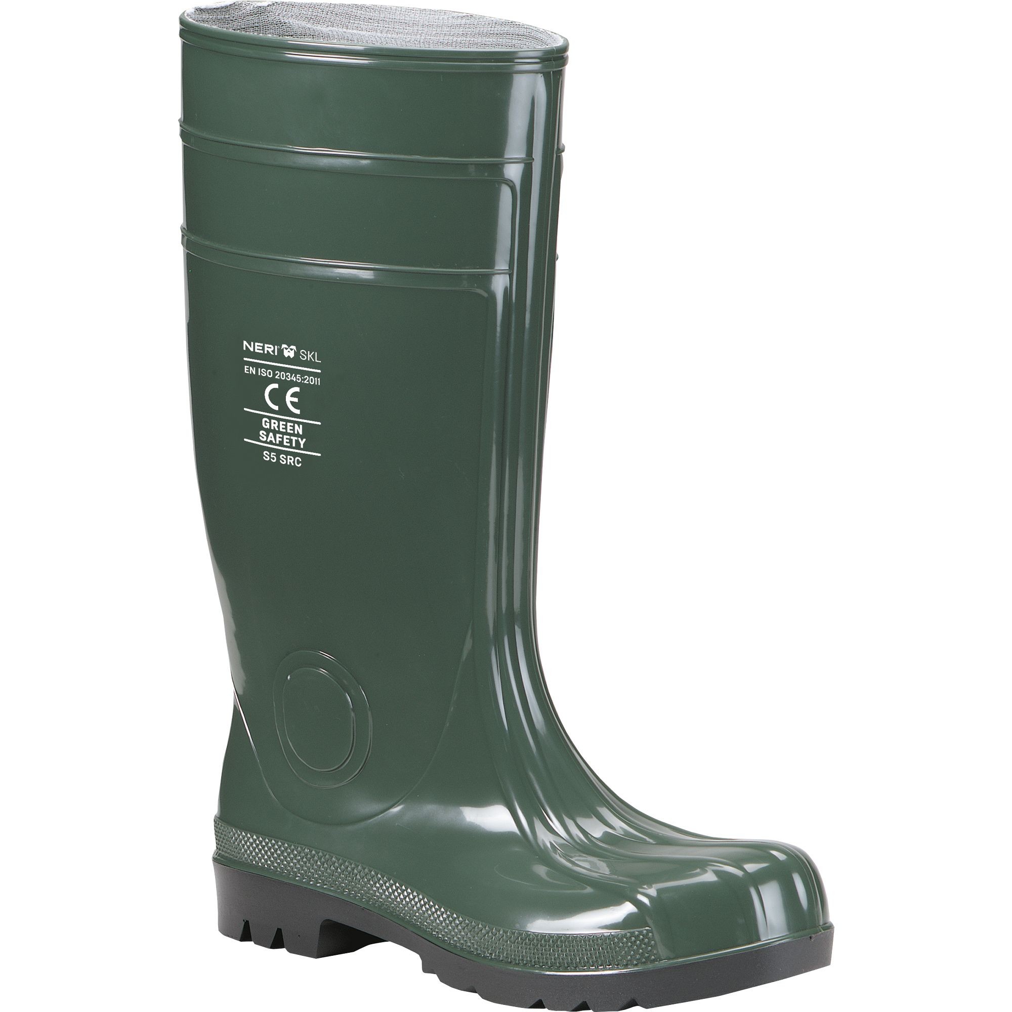 Stivali Antinfortunistici Protettivi in Mescola Speciale in PVC S5 SRC 570105 Neri