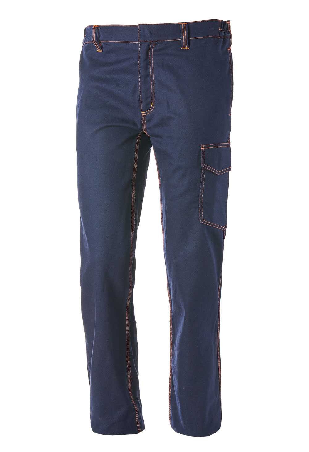 Pantalone da Lavoro SAL100 100% Cotone Multitasche Ignifugo da Saldatore Logica