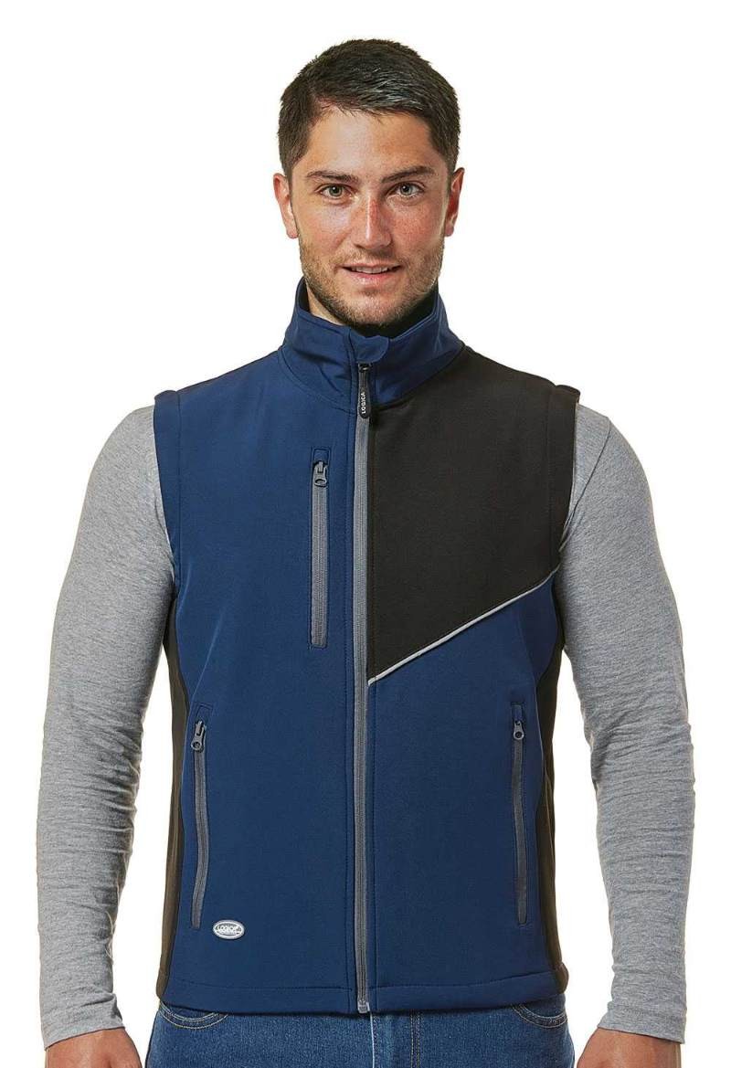Gilet da Lavoro Logica DAMASCO/1 Imbottito Idropellente Multitasche Softshell