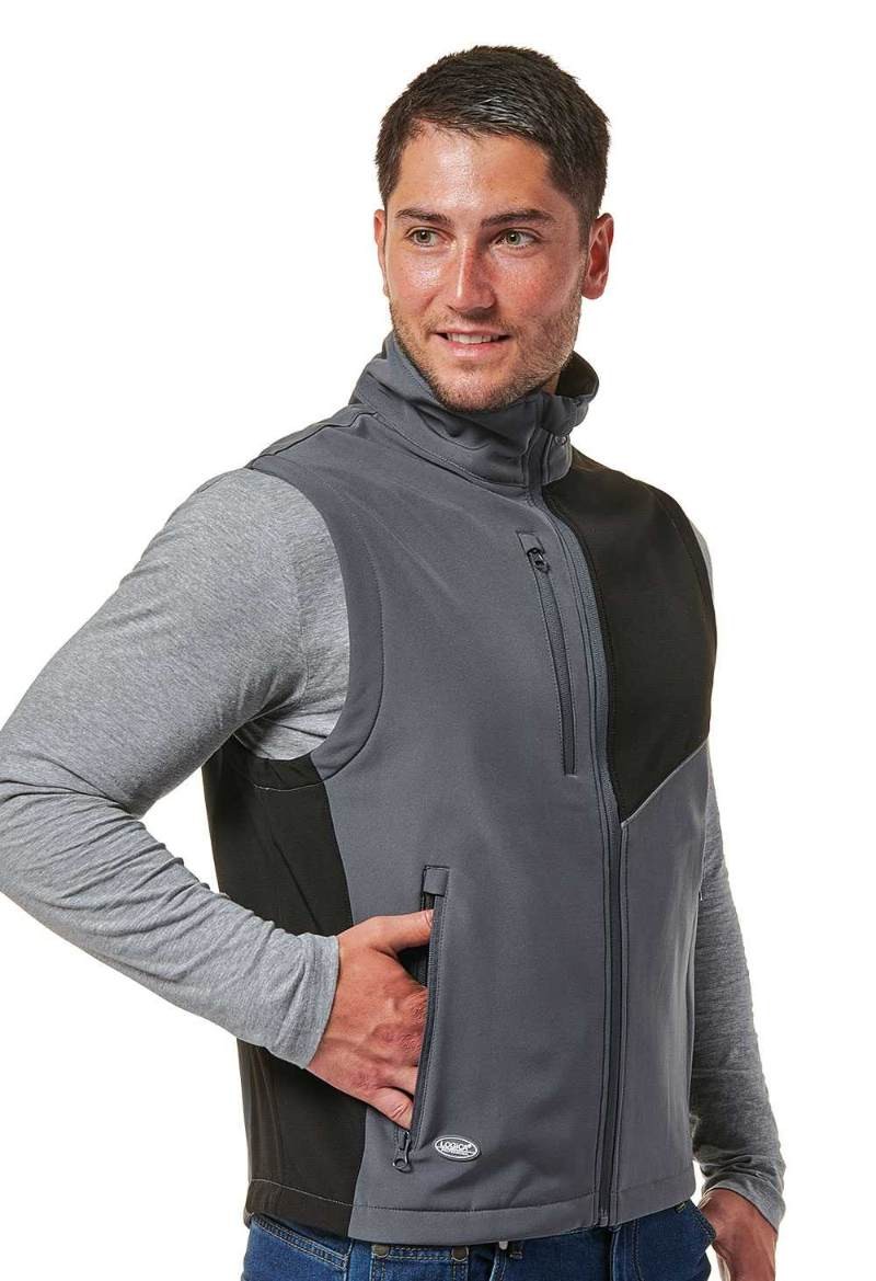 Gilet da Lavoro Logica DAMASCO/1 Imbottito Idropellente Multitasche Softshell