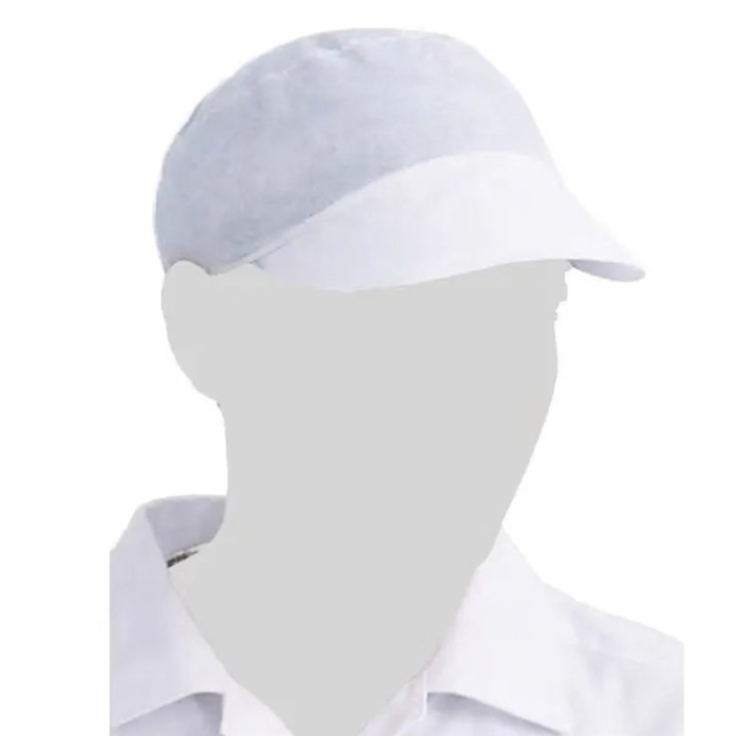 100 pezzi - Cappello Monouso Reflexx Con Visiera WC40