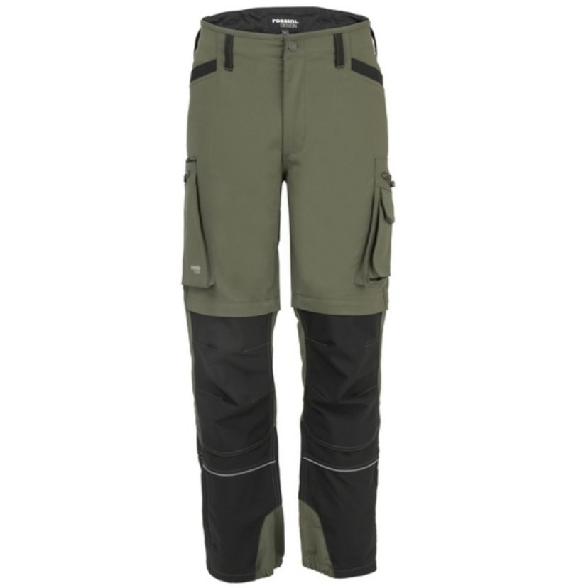 Pantaloni da Lavoro Rossini Flexy Zip-Off Stretch Multitasche A00540