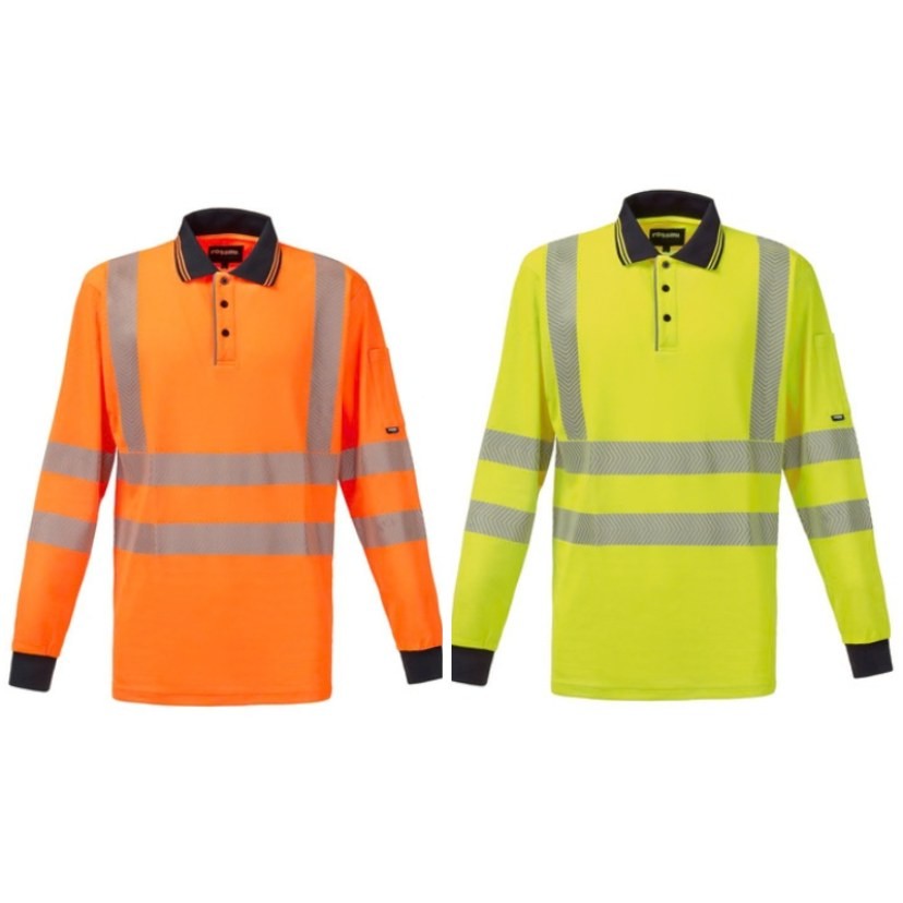 Polo da Lavoro Rossini Hi-Vis Altà Visibilità a Manica Lunga HH268