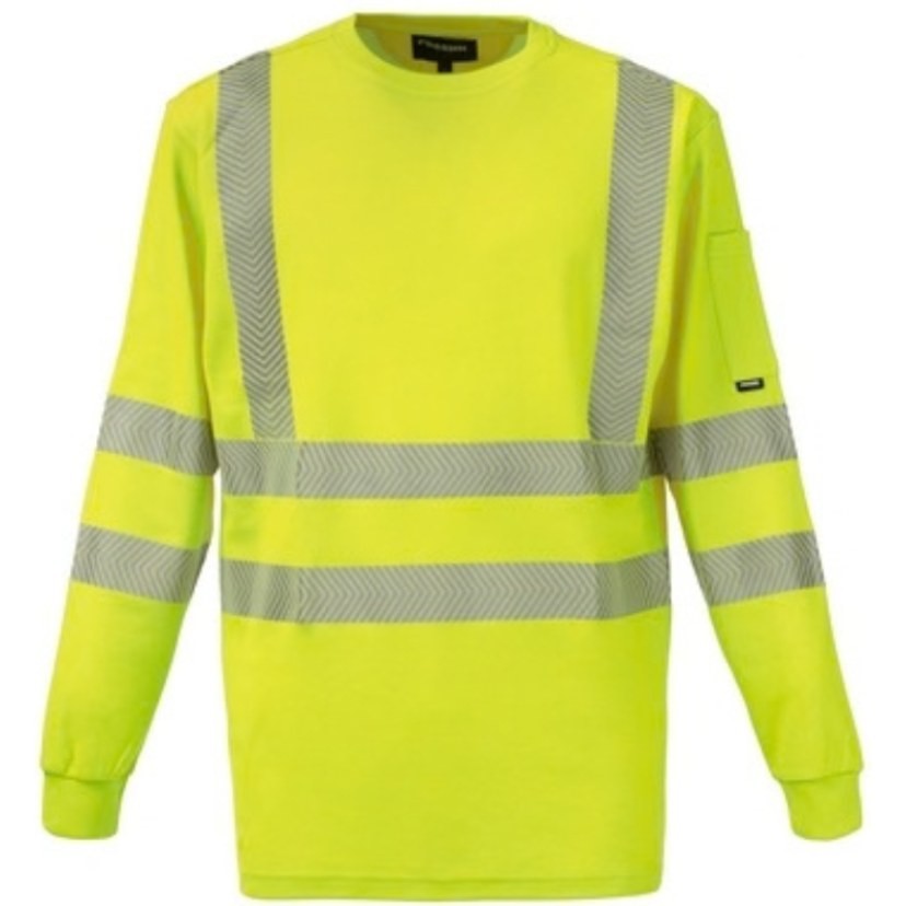 T-Shirt da Lavoro Rossini Glow Hi-Vis Altà Visibilità a Manica Lunga HH269