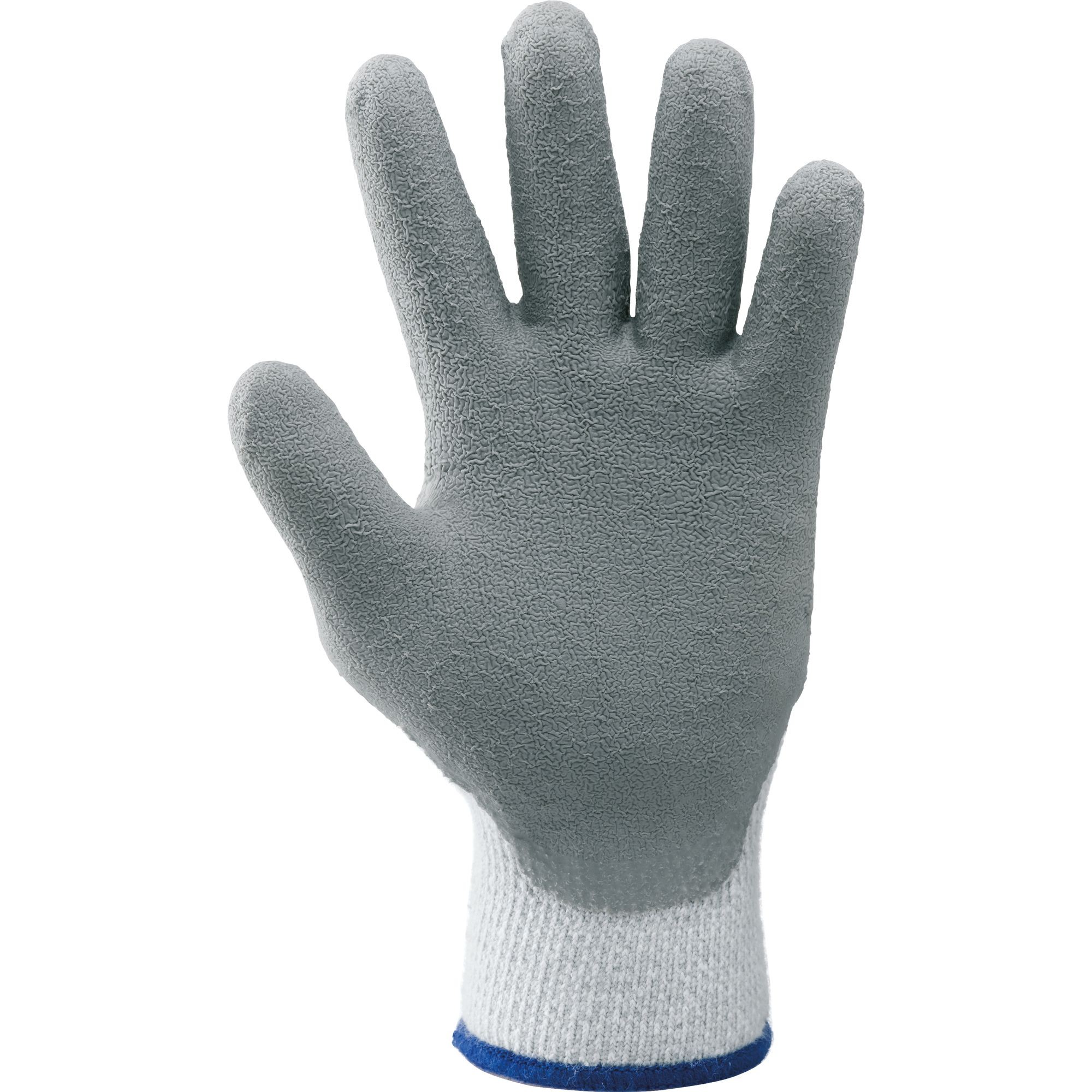 12 Paia - Guanti da Lavoro Shabu Thermo a Filo Continuo 100% Poliestere/Lattice Neri 355106
