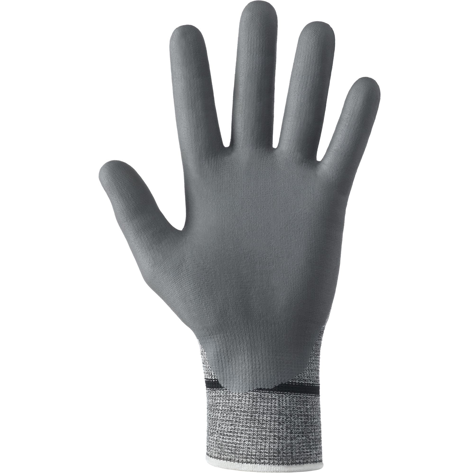 12 Paia - Guanti da Lavoro Air Nit Cut3 Antitaglio in Fibre Antitaglio in Nylon/Nitrile Neri 353129