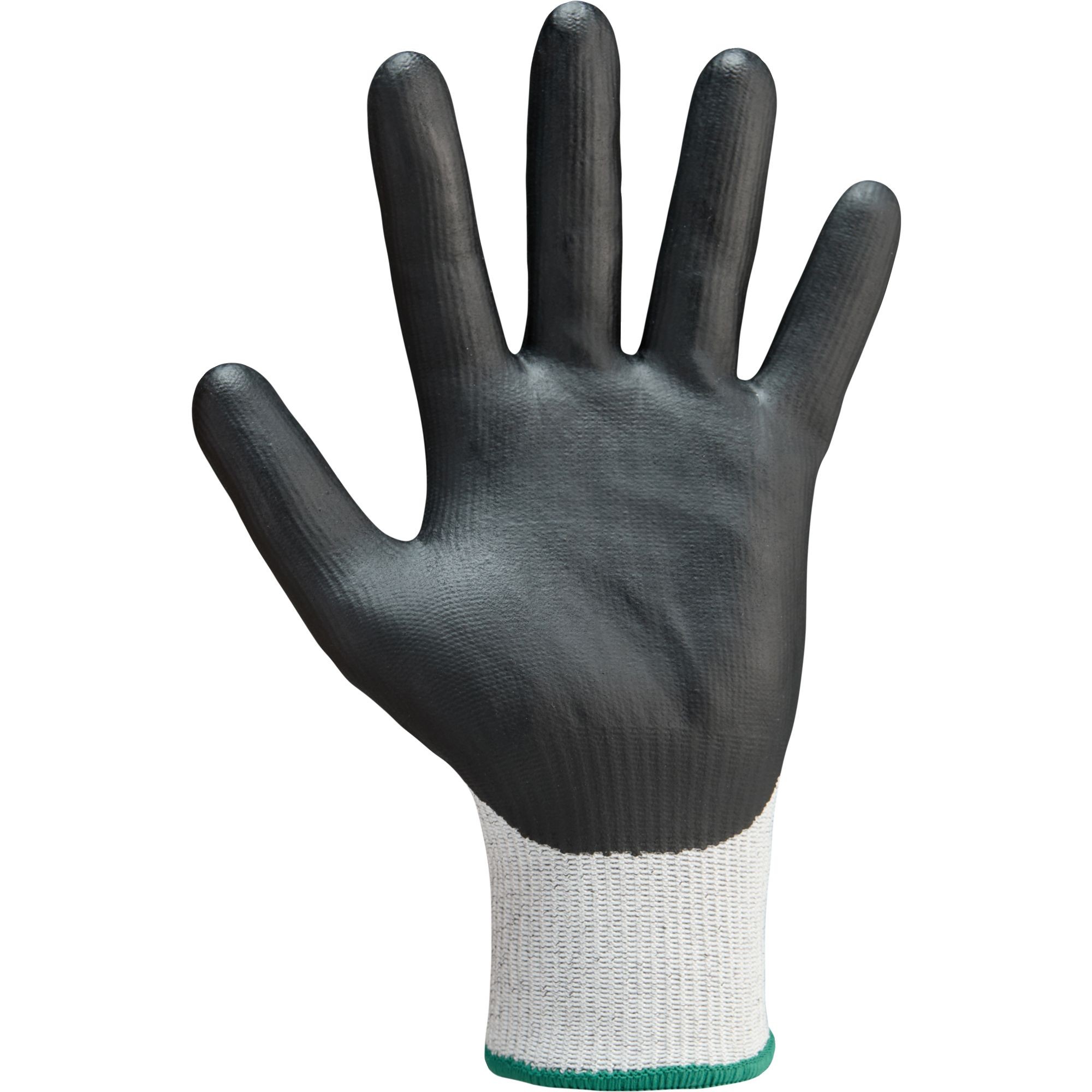 12 Paia - Guanti da Lavoro Nitcut 338 in Nylon - Fibra di Acciaio/Nitrile Neri 353143