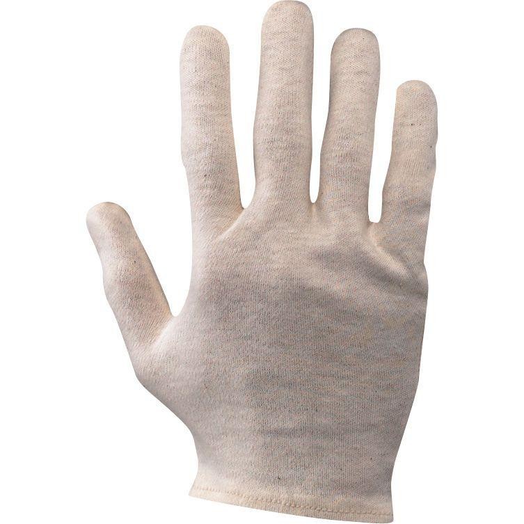 12 Paia - Guanti da Lavoro in Cotone Neri 335010