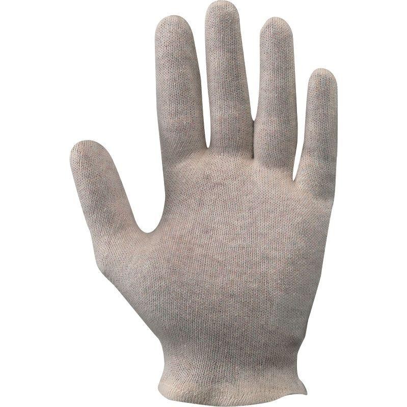 12 Paia - Guanti da Lavoro in Cotone P/M Neri 335017