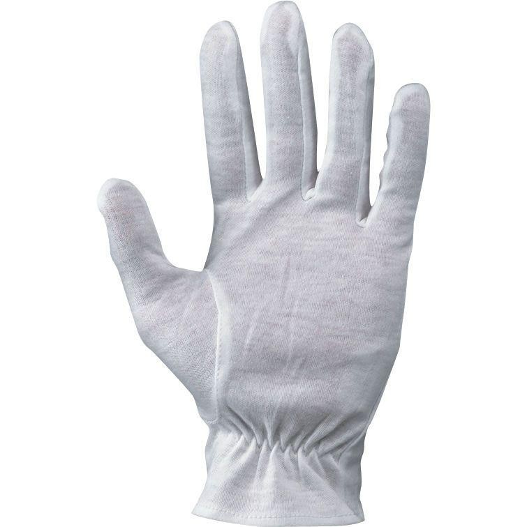 12 Paia - Guanti da Lavoro in Cotone Neri 335024
