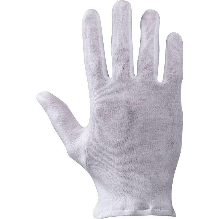 12 Paia - Guanti da Lavoro in Cotone Neri 335026