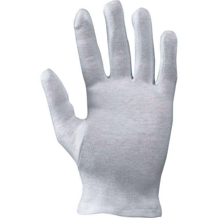 12 Paia - Guanti da Lavoro in Cotone Neri 335026